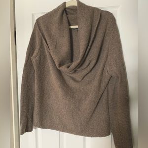 Vince merino wool cowl-neck sweater